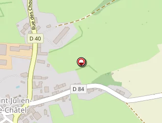 Carte de Le Malouca Beach à Saint-julien-le-châtel