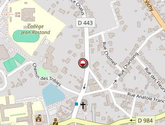 Carte de Malara Alexandre à Bellerive-sur-allier