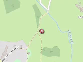 Carte de Hôtel Du Cèdre à Bénévent-l'abbaye