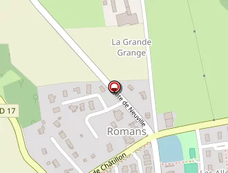 Carte de Levalois Arnaud à Romans