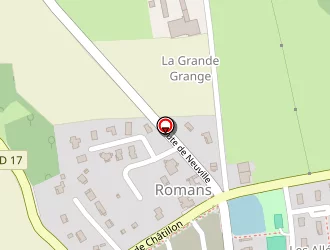 Carte de Cuma à Romans