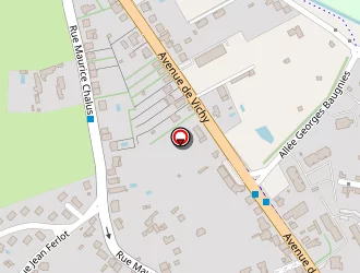 Carte de Lebrou à Bellerive-sur-allier