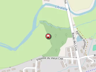 Carte de Fradin Xavier Electricité à Cercié