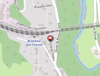 Carte de Cipec à Ahun