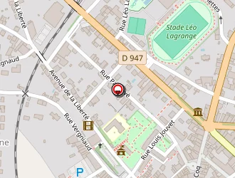 Carte de La Poste à Bellac