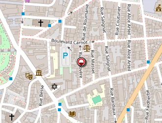 Carte de Style Coiffure à Vichy