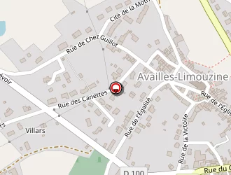 Carte de Conseil Général à Availles-limouzine