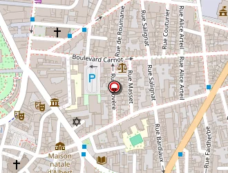 Carte de La Source Aux Jeux à Vichy