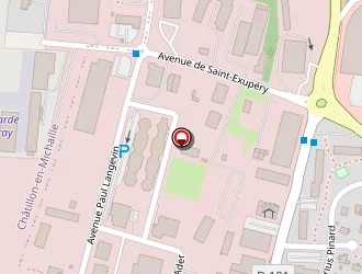 Carte de Adapei De L Ain Esat Bellegrade Industries à Bellegarde-sur-valserine