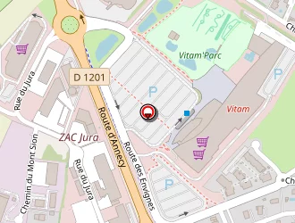 Carte de Mcdonald's à Neydens