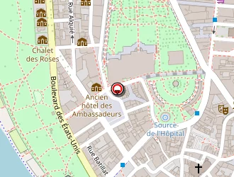 Carte de Restaurant Le Jade à Vichy