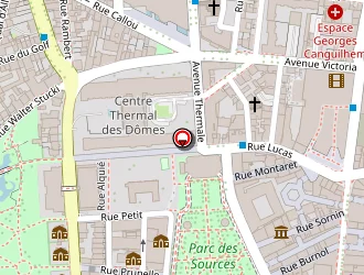 Carte de Dessange à Vichy