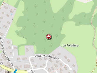 Carte de Terrain De Petanque à Lancrans