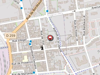 Carte de La Terrasse à Vichy