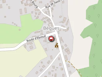 Carte de Jourdil Claude à Bègues