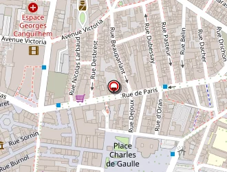 Carte de Adrea Mutuelle à Vichy