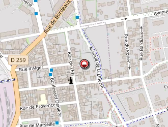 Carte de Le Rupteur à Vichy