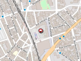 Carte de Agence Du Golf à Vichy