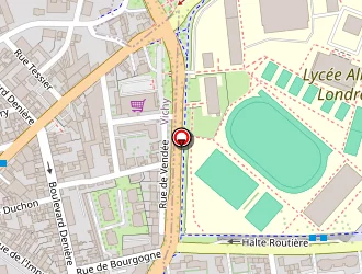 Carte de Pfg - Services Funéraires à Vichy