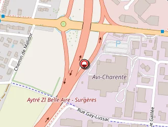 Carte de Coda à Aytré