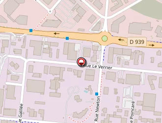 Carte de Chronofeu à Aytré