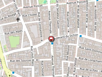 Carte de Ibis Vichy à Vichy