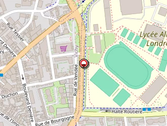 Carte de Aldi Marché à Vichy