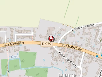 Carte de Circuit De Randonne à Jarne (la)