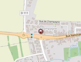 Carte de Gp Carrelage à Jarne (la)