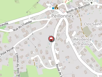 Carte de Menuiserie Ebenesterie à Peillonnex