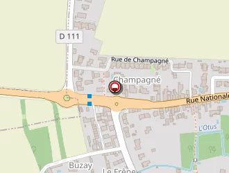 Carte de Damien Bernard à Jarne (la)