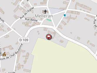 Carte de La Poste à Melleran