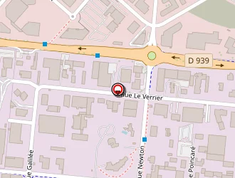 Carte de Panasonic Secour'elec Station Technique Agréée à Aytré