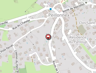 Carte de Henri Marilyne à Peillonnex