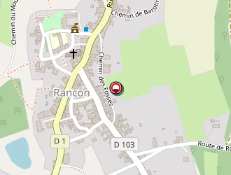 Carte de Akata à Rancon