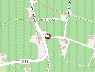 Carte de Vallette Robert à Cercié