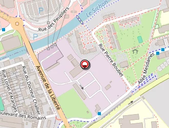 Carte de Urban Laser à Vichy