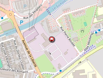 Carte de Lycée Professionnel Albert Londres à Cusset