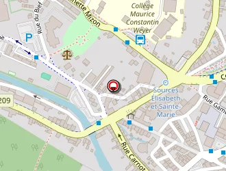 Carte de Pressing Cap Net à Cusset