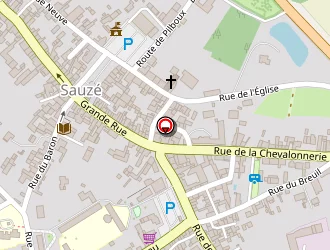 Carte de Maxime Prestat à Sauzé-vaussais