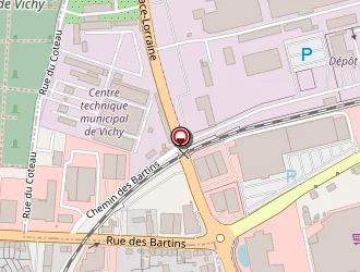 Carte de Club De Boxe à Vichy