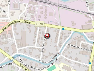 Carte de Cakir.façades à Cusset