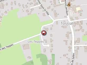 Carte de Coiff'hom à Tossiat