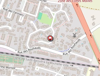 Carte de Centre Hospitalier à Aytré