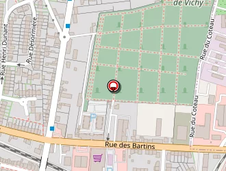 Carte de Café De Reims à Vichy