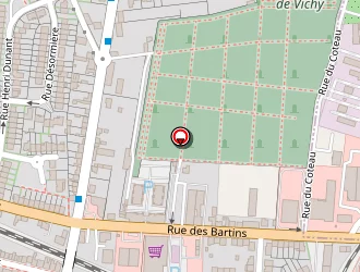 Carte de Aznar Plassard à Vichy