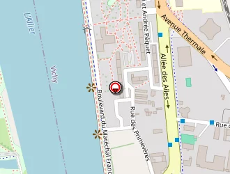 Carte de Merle Gilles à Vichy