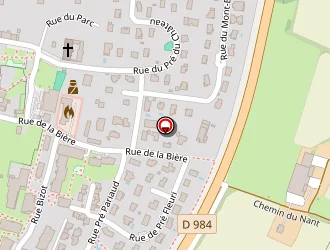 Carte de Les Petits Chaperons Rouges à Collonges