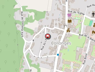 Carte de Pharmacie Dupont à Collonges