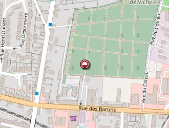 Carte de Cerea Bartin à Vichy